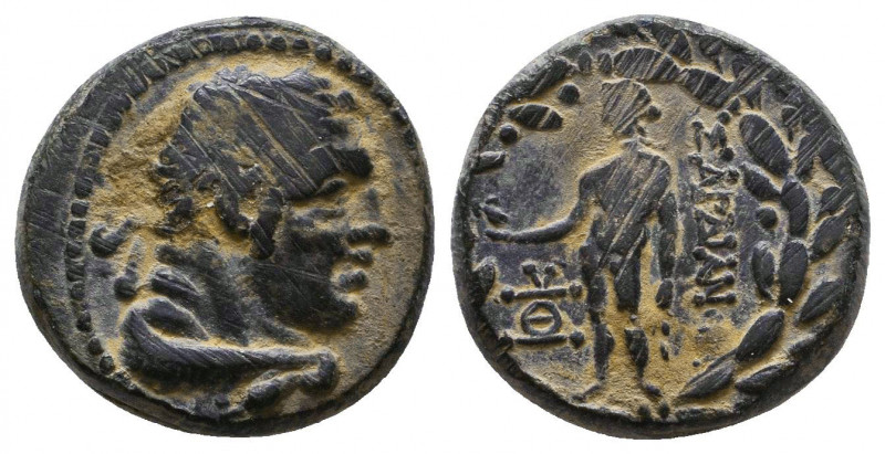 LYDIA. Sardes. Ae (Circa 133 BC-14 AD). Ae
Reference:
Condition: Very Fine

...