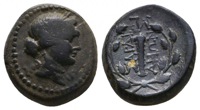 LYDIA. Sardes. Ae (Circa 133 BC-14 AD). Ae
Reference:
Condition: Very Fine

...