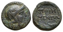 IONIA. Priene. Ae (Circa 334-320 BC).
Reference:
Condition: Very Fine

Weight: 2.9 gr
Diameter: 15 mm