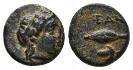 Troas, Neandria, 4th century BC. Æ 
Reference:
Condition: Very Fine

Weight: 1.4 gr
Diameter:10 mm