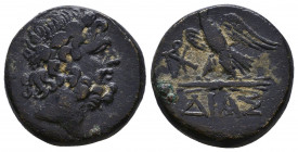 BITHYNIA DIAS . Circa 100-85 BC. Æ
Reference:
Condition: Very Fine

Weight: 8.5 gr
Diameter: 19 mm