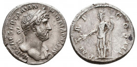 Hadrian. AD 117-138. AR Denarius.
Reference:
Condition: Very Fine

Weight: 3.4 gr
Diameter: 18 mm