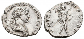 Trajan (AD 98-117). AR denarius.
Reference:
Condition: Very Fine

Weight: 3.2 gr
Diameter: 20 mm