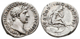 Trajan (AD 98-117). AR denarius.
Reference:
Condition: Very Fine

Weight: 3.4 gr
Diameter: 17 mm