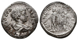 Geta, Caesar. A.D. 198-209. AR denarius
Reference:
Condition: Very Fine

Weight: 3.3 gr
Diameter: 18 mm