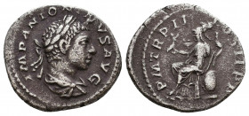 ELAGABALUS, 218-222 AD. AR Denarius 
Reference:
Condition: Very Fine

Weight: 2.8 gr
Diameter: 18 mm