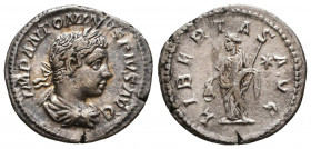 ELAGABALUS, 218-222 AD. AR Denarius 
Reference:
Condition: Very Fine

Weight: 3.0 gr
Diameter: 19 mm