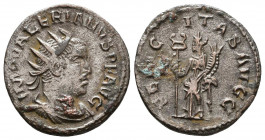 Valerian I. A.D. 253-260. AR antoninianus
Reference:
Condition: Very Fine

Weight: 2.8 gr
Diameter: 20 mm