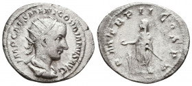Gordian III. A.D. 238-244. AR antoninianus
Reference:
Condition: Very Fine

Weight: 3.5 gr
Diameter: 23 mm