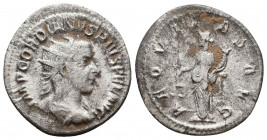 Gordian III. A.D. 238-244. AR antoninianus
Reference:
Condition: Very Fine

Weight: 3.5 gr
Diameter: 22 mm