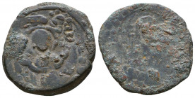Byzantine Coins, Countermark, (A.D. 610-641), AE follis,
Reference:
Condition: Very Fine

Weight: 8.0 gr
Diameter: 27 mm