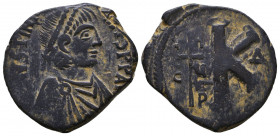 Justinus I., 518-527. Æ Half Follis
Reference:
Condition: Very Fine

Weight: 6.7 gr
Diameter: 25 mm