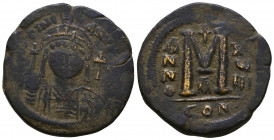 Justinian I. AD 527-565. Ae 
Reference:
Condition: Very Fine

Weight: 20.2 gr
Diameter: 34 mm