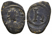 Justinian I. AD 527-565. Ae
Reference:
Condition: Very Fine

Weight: 2.5 gr
Diameter: 20 mm