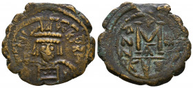 Tiberius II Constantine. 578-582. Æ
Reference:
Condition: Very Fine

Weight: 11.3 gr
Diameter: 32 mm