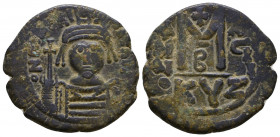 Heraclius. 610-641. AE 
Reference:
Condition: Very Fine

Weight: 11.7 gr
Diameter: 26 mm