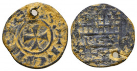 CRUSADERS. Ae, 1108-1118. Follis
Reference:
Condition: Very Fine

Weight: 1.6 gr
Diameter: 18 mm