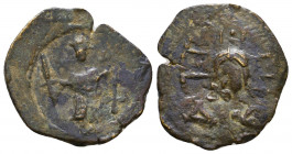 CRUSADERS. Edessa. Baldwin II, second reign, 1108-1118. Follis
Reference:
Condition: Very Fine

Weight: 4.0 gr
Diameter: 22 mm