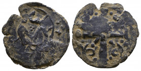 CRUSADERS. Uncertain, 1108-1118. Follis
Reference:
Condition: Very Fine

Weight: 2.7 gr
Diameter: 21 mm