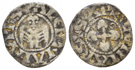 CRUSADERS. AR, 1108-1118. Silver
Reference:
Condition: Very Fine

Weight: 0.7 gr
Diameter: 16 mm