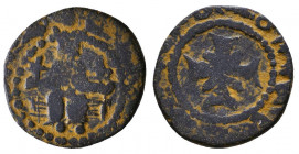 Cilician Armenian Coins, Ae
Reference:
Condition: Very Fine

Weight: 1.4 gr
Diameter:15 mm