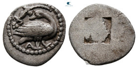 Macedon. Eion circa 460-400 BC. Trihemiobol AR