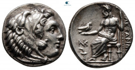 Kings of Macedon. Kolophon. Philip III Arrhidaeus 323-317 BC. Struck under Menander. Drachm AR