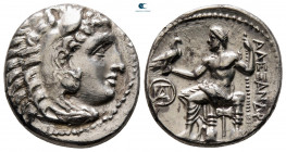Kings of Macedon. Miletos. Demetrios I Poliorketes 306-283 BC. In the name and types of Alexander III, 295-294 BC. Drachm AR