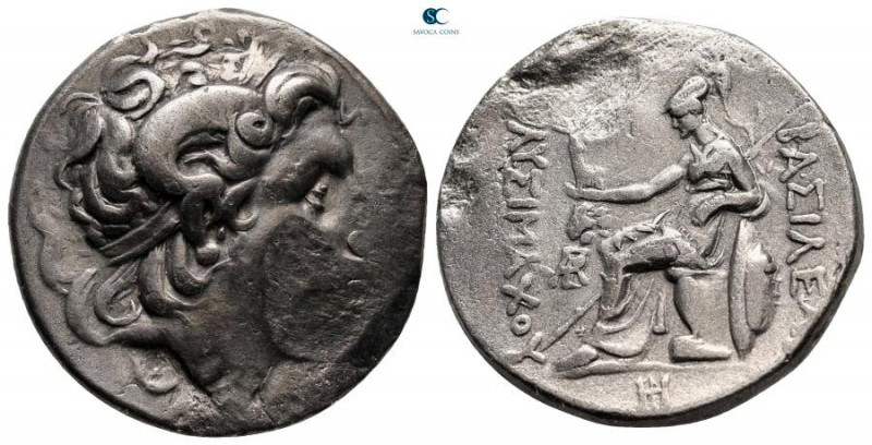 Kings of Thrace. Lysimacheia. Macedonian. Lysimachos 305-281 BC. 
Tetradrachm A...