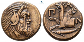 Cimmerian Bosporos. Pantikapaion circa 310-303 BC. Bronze Æ