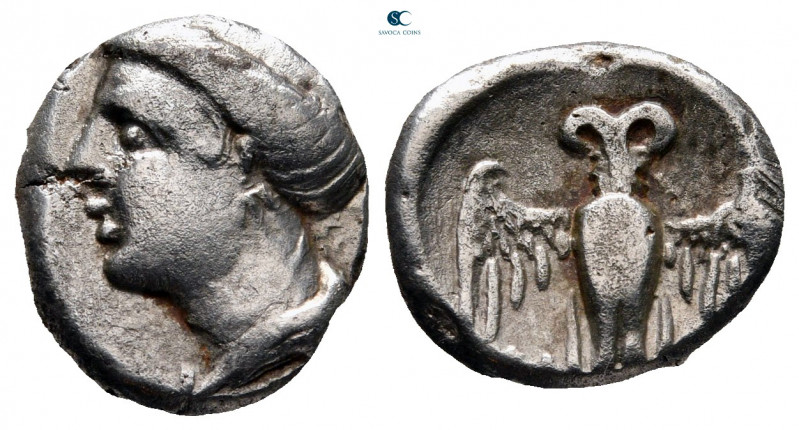 Pontos. Amisos (as Peiraieos) circa 370-330 BC. 
Siglos-Drachm AR

15 mm, 4,0...