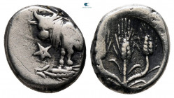 Bithynia. Kalchedon  circa 366-340 BC. Hemidrachm AR
