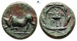 Mysia. Parion circa 350-300 BC. Bronze Æ