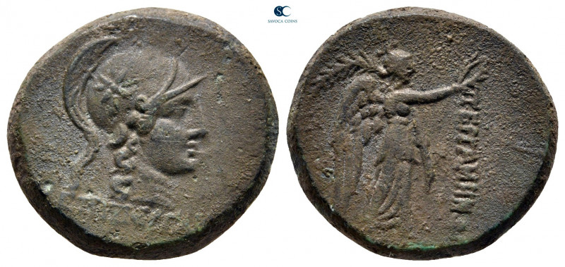 Mysia. Pergamon circa 150-100 BC. 
Bronze Æ

19 mm, 7,77 g

ΕΠΙ ΠΕΡΓΑΜΟΥ, h...