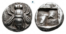 Ionia. Ephesos  circa 550-500 BC. Hemiobol AR