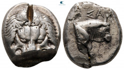 Islands off Ionia. Samos circa 477-461 BC. Tetradrachm AR