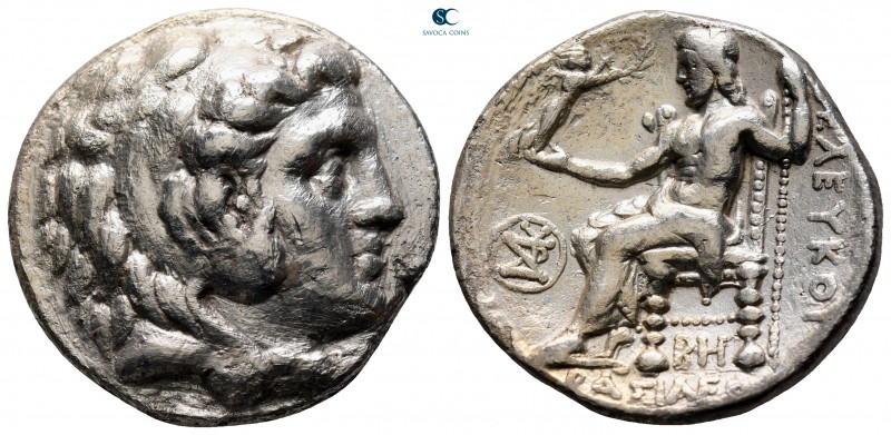 Seleukid Kingdom. Seleukeia in Pieria. Seleukos I Nikator 312-281 BC. 
Tetradra...