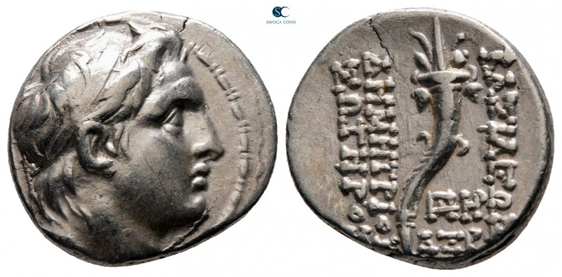 Seleukid Kingdom. Antioch on the Orontes. Demetrios I Soter 162-150 BC. Dated SE...