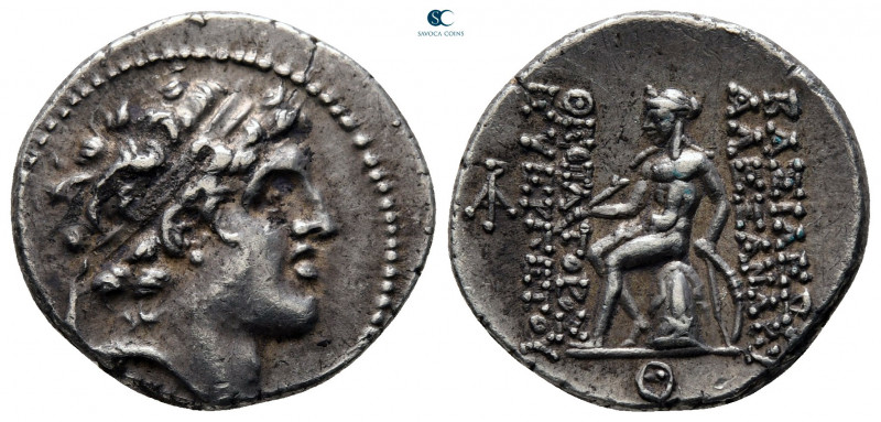 Seleukid Kingdom. Antioch on the Orontes. Alexander I Balas 152-145 BC. 
Drachm...