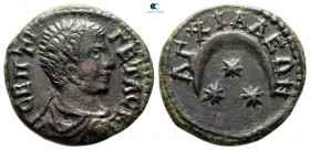 Thrace. Anchialos. Geta, as Caesar AD 198-209. Bronze Æ