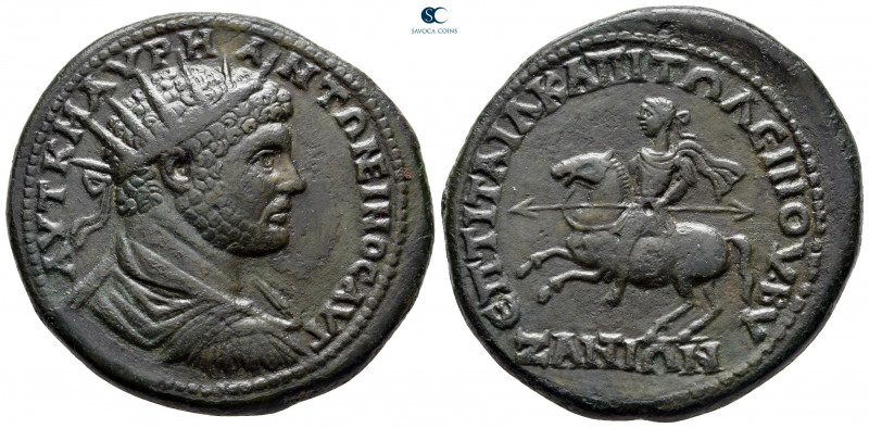 Thrace. Byzantion. Caracalla AD 198-217. T. Aelius Capitolinus, magistrate
Bron...