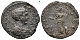 Corinthia. Corinth. Plautilla. Augusta AD 202-205. Struck circa AD 201-204. Diassarion (2 Assaria) Æ