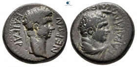 Lydia. Sardeis. Nero AD 54-68. Mindios, magistrate. Bronze Æ