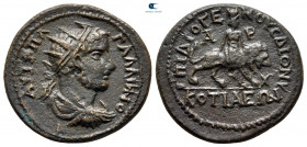 Phrygia. Cotiaeum. Gallienus AD 253-268. struck under the archon Diogenes, son of Dion..... Bronze Æ