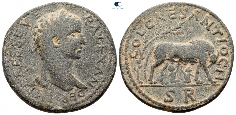Pisidia. Antioch. Severus Alexander AD 222-235. 
Bronze Æ

31 mm, 17,51 g

...