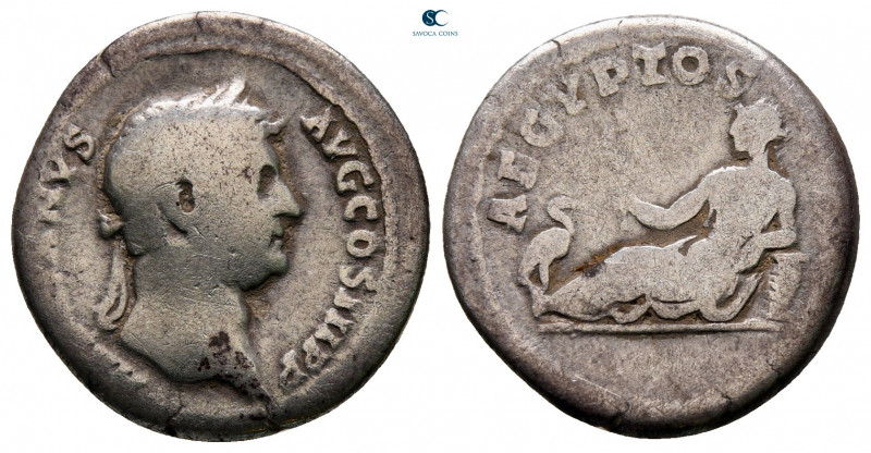 Hadrian AD 117-138. "Travel series" issue. Rome
Denarius AR

18 mm, 2,75 g
...