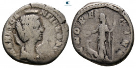 Manlia Scantilla AD 193. Rome. Denarius AR