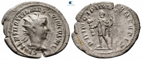 Hostilian, as Caesar AD 250-251. Rome. Antoninianus AR