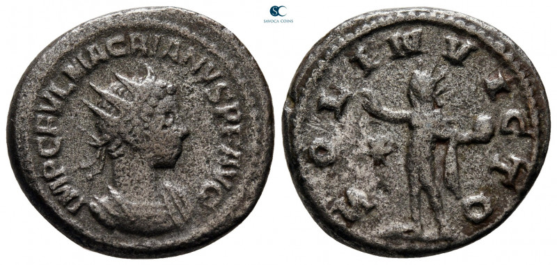 Macrianus Usurper AD 260-261. Antioch
Billon Antoninianus

20 mm, 4,54 g

I...