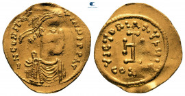 Constans II AD 641-668. Constantinople. Tremissis AV